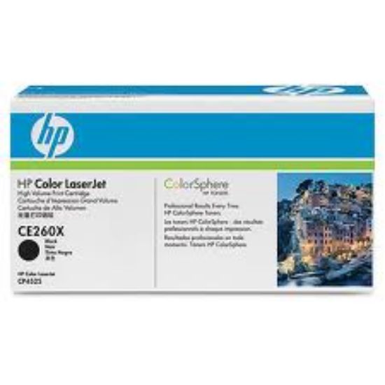 HP CE260X (649X) SIYAH TONER