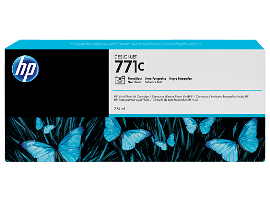 HP B6Y13A (771C) FOTOGRAF SIYAH 775 ML K