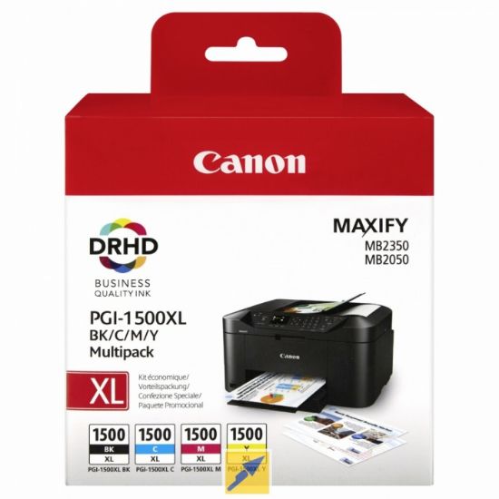 CANON 9182B004 PGI-1500XL BK/C/M/Y MULTI
